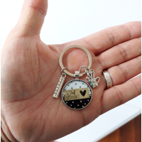 Sleutelhanger voor juf | juf bedankt | kado juf